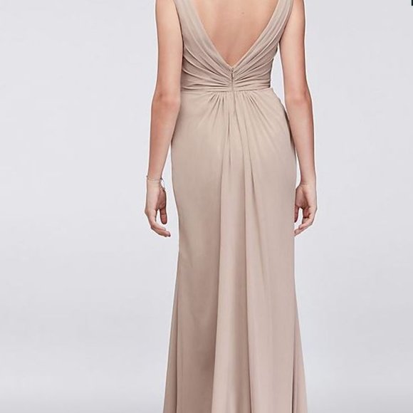 Purple David’s Bridal Dress - Picture 3 of 4